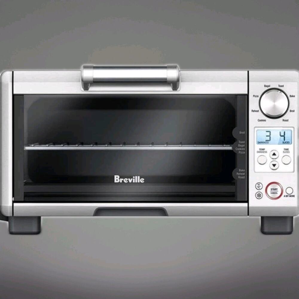 Breville BOV450XL Toaster Oven Mini Smart Oven 8 Presets -Clean